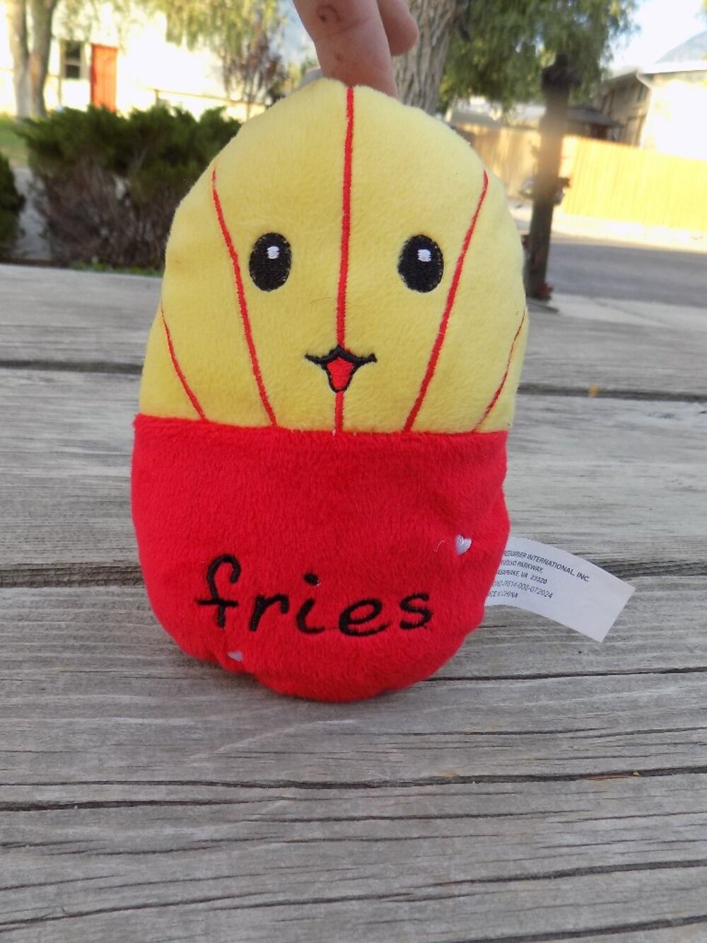 FRIES TOY PLUSH Happy Face